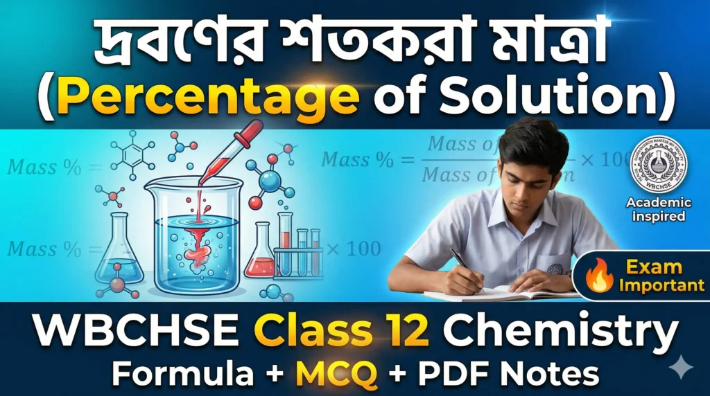 দ্রবণের শতকরা মাত্রা