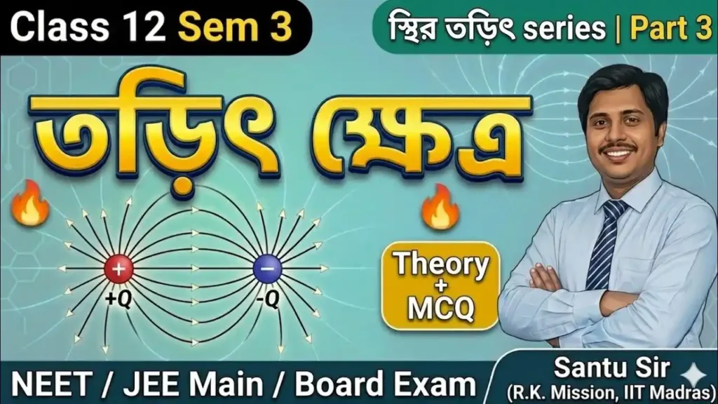 তড়িৎ ক্ষেত্র ও তড়িৎ ক্ষেত্র প্রাবল্য