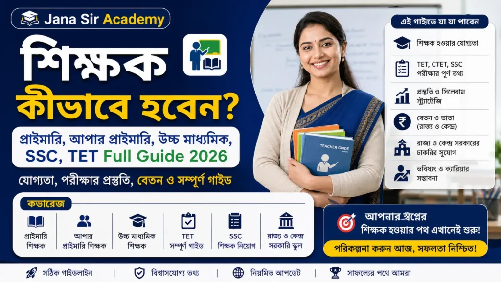 শিক্ষক কীভাবে হওয়া যায়